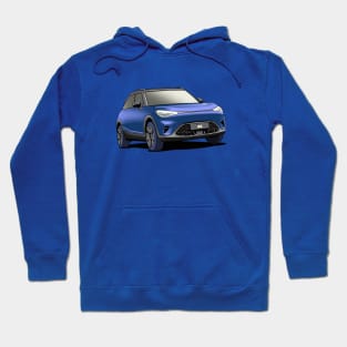 Blue  Smart Hashtag One #1 Hoodie